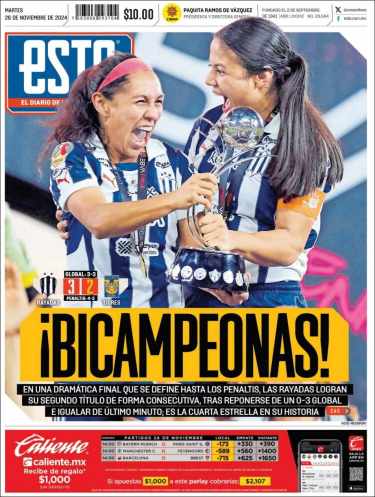Portada de Esto (México)