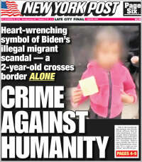 Portada de New York Post (USA)