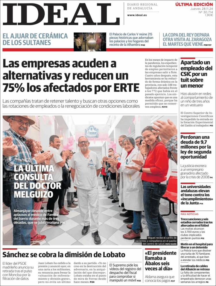 Portada de Ideal (España)