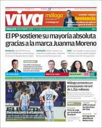 Portada de Viva Málaga (España)