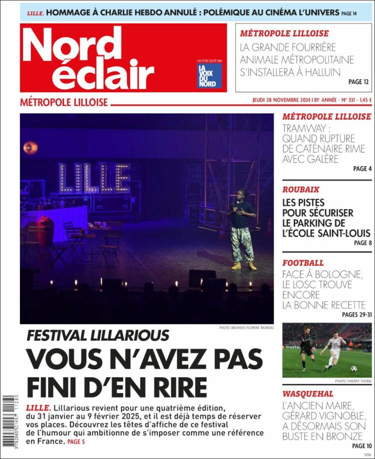 Portada de Nord Éclair (Francia)