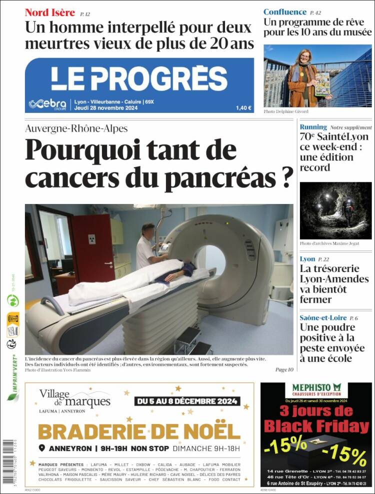 Portada de Progres de Fecamp (Francia)