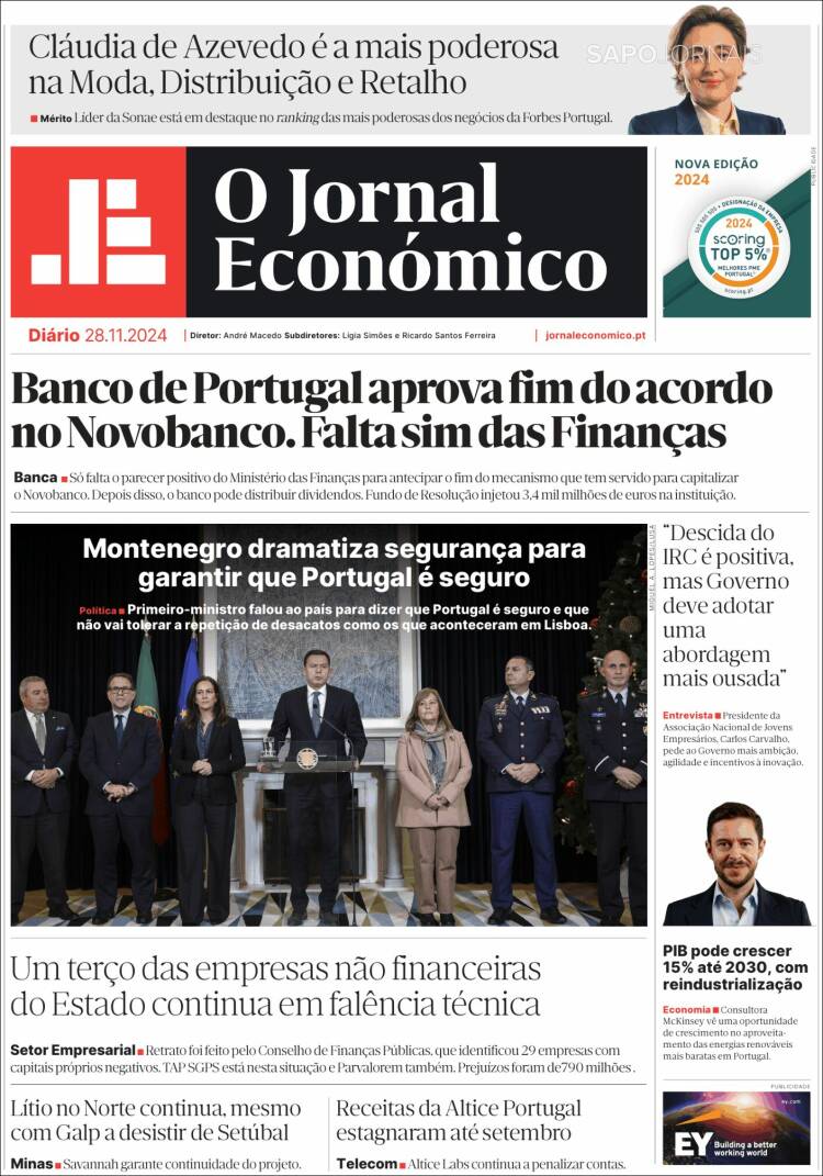 Portada de Oje (Portugal)