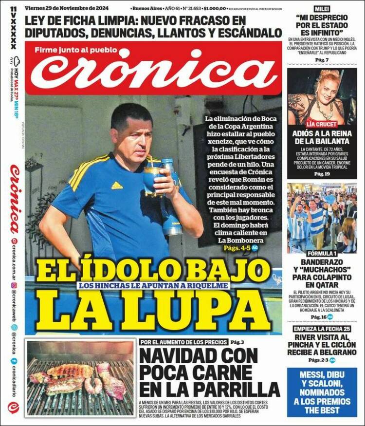 Portada de La Voz del Chaco (Argentina)