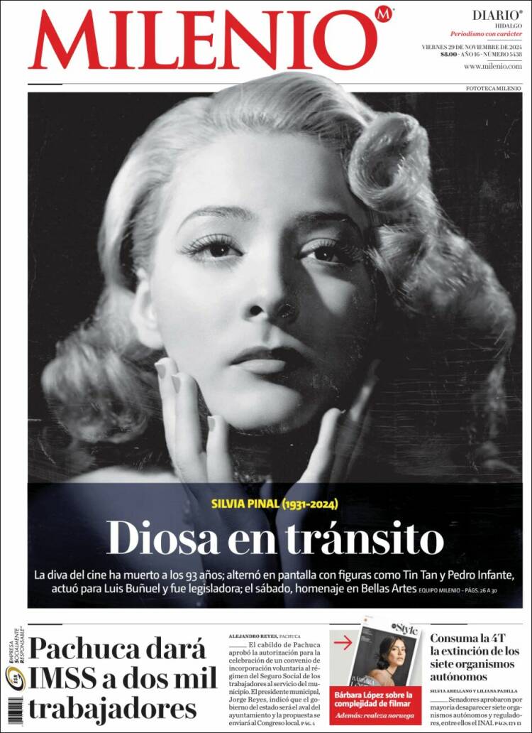 Portada de Milenio de Hidalgo (M&eacute;xico)