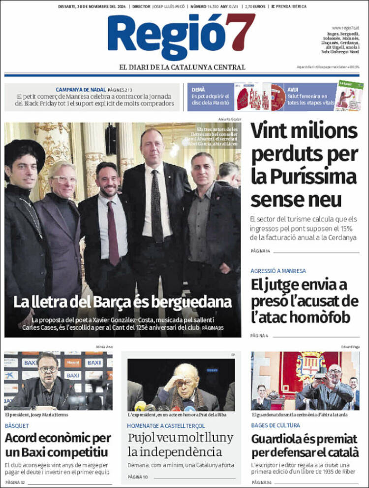 Portada de Regio7 (España)