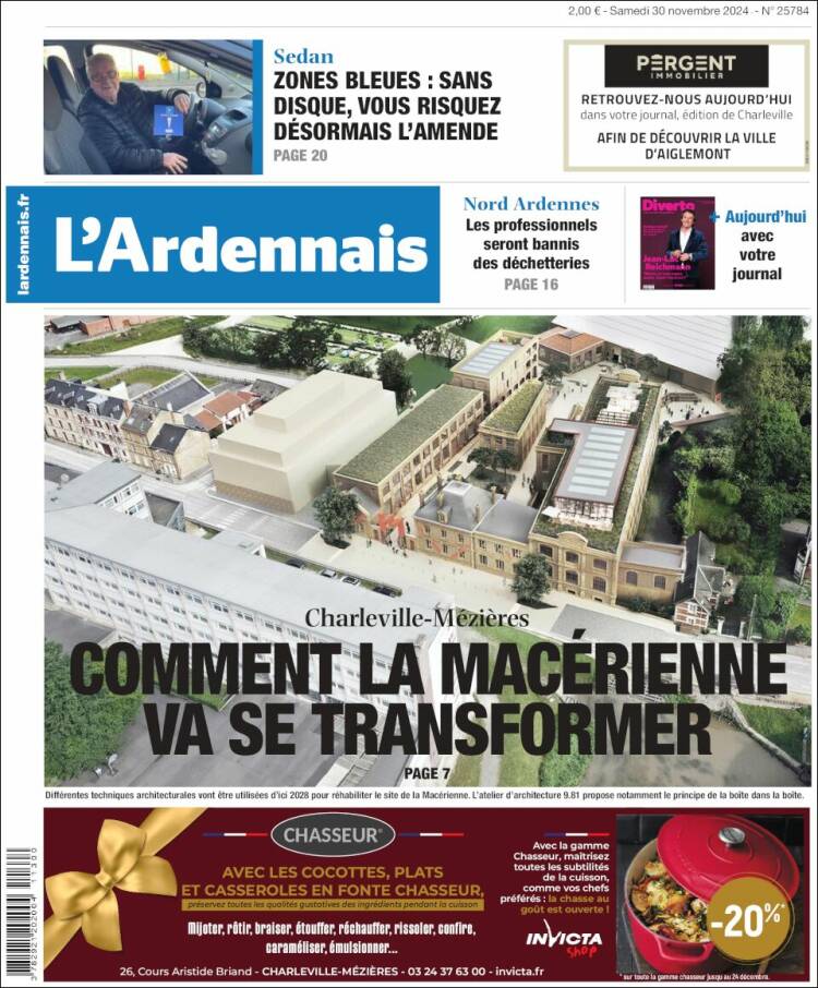 Portada de L'Ardenais (France)