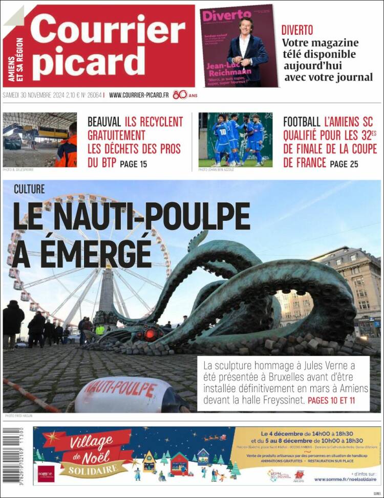Portada de Courrier Picard (France)