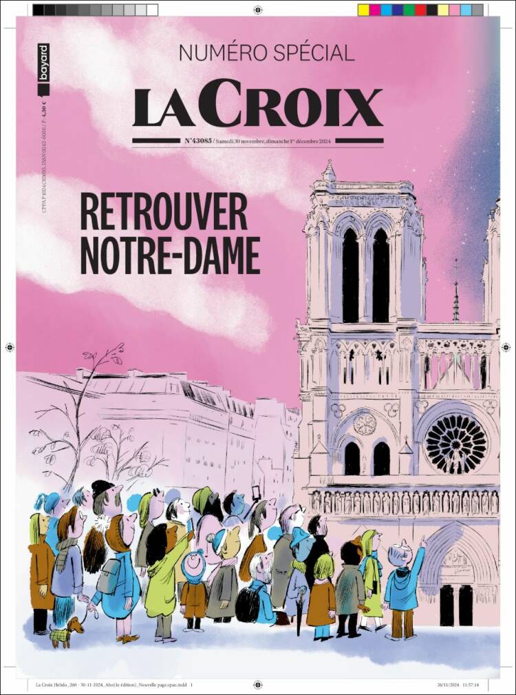 Portada de La Croix (France)