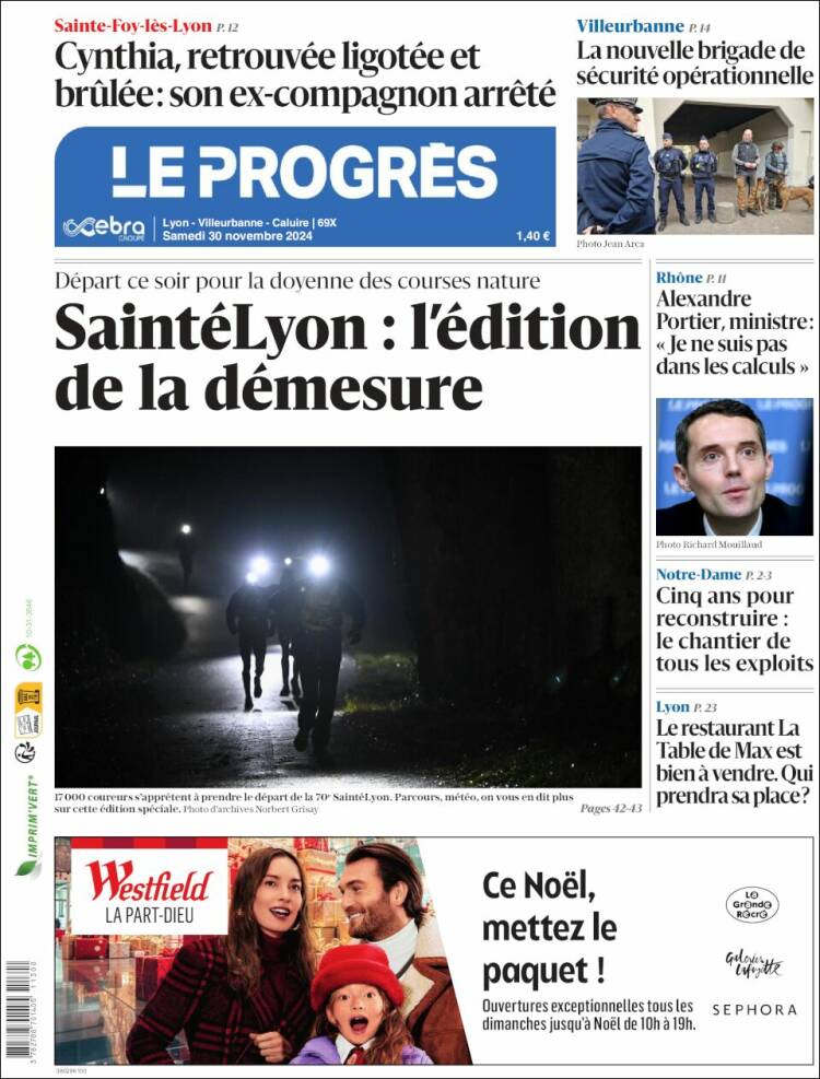 Portada de Progres de Fecamp (France)