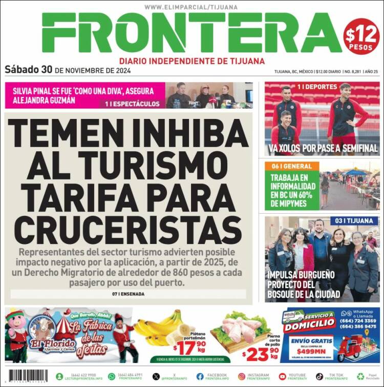 Portada de Frontera (Mexico)