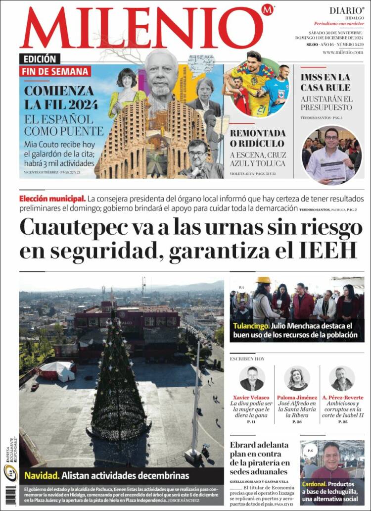 Portada de Milenio de Hidalgo (Mexico)
