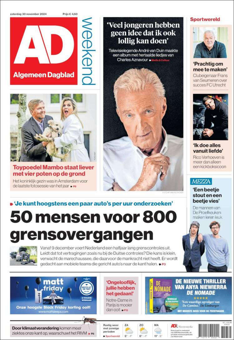 Portada de AD (Netherlands)