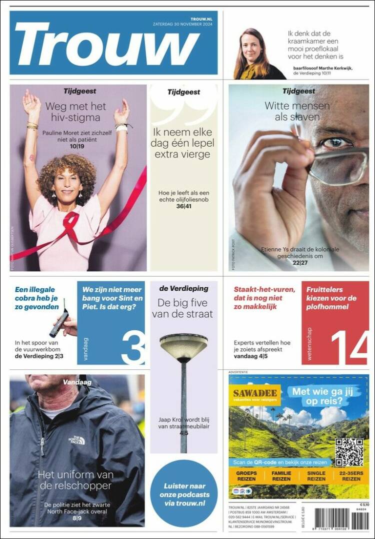 Portada de Trouw (Netherlands)