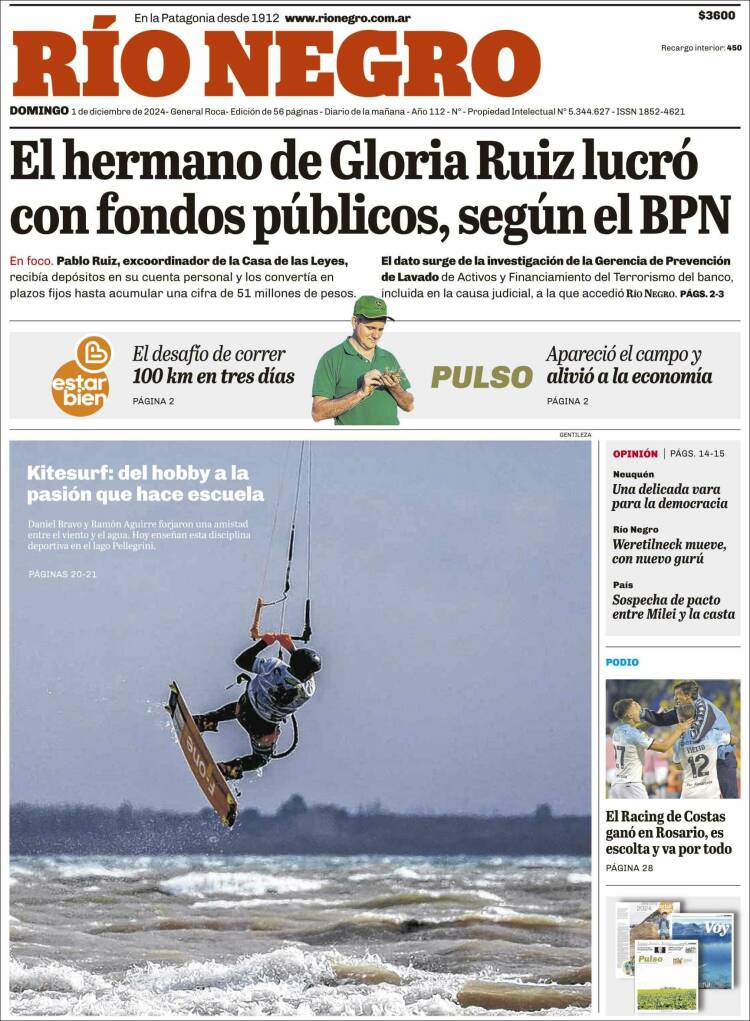 Portada de Rio Negro (Argentina)