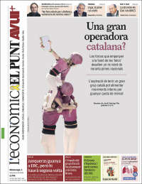 Portada de El Punt Avui - Girona (España)