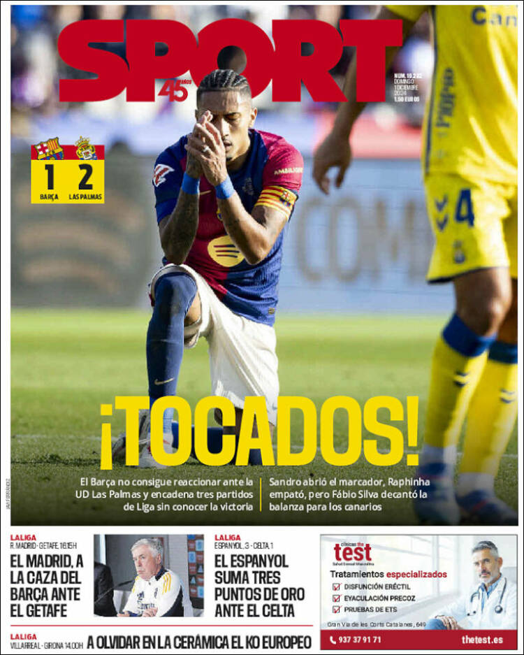 Portada de Sport (España)