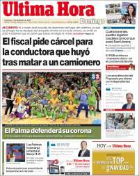 Portada de Última Hora (España)