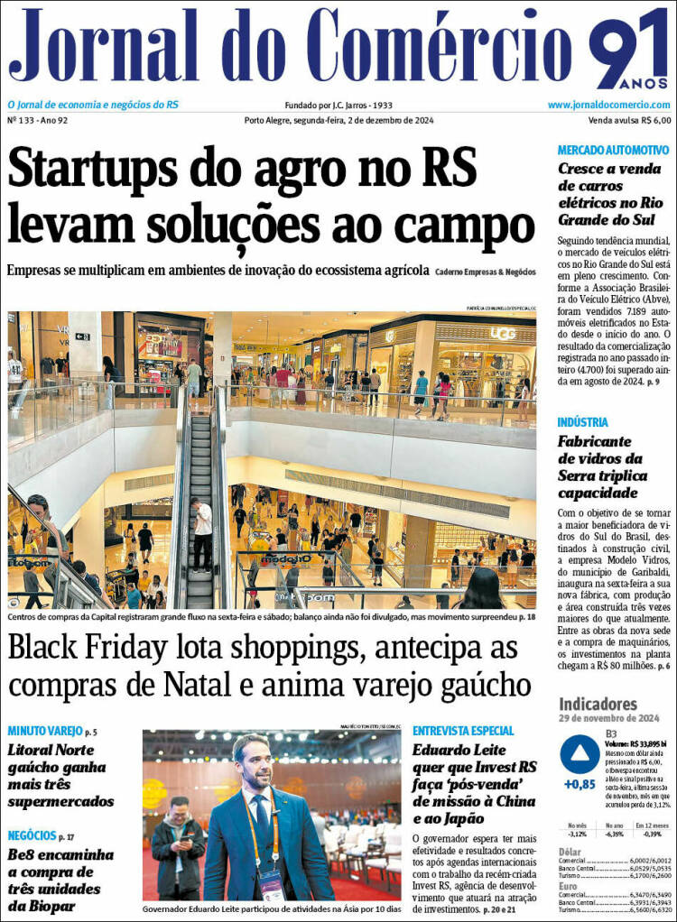 Portada de Jornal do Comércio (Brasil)