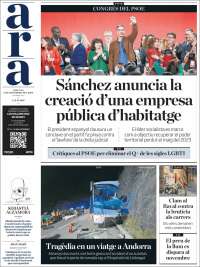 Portada de Ara (España)