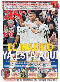 Portada de As (España)