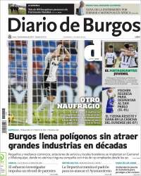 Portada de Diario de Burgos (España)