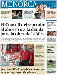 Portada de Menorca - Diario Insular (España)