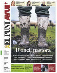 Portada de El Punt Avui - Girona (España)