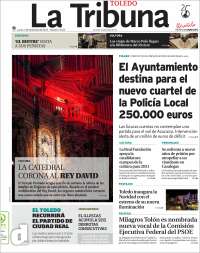 Portada de La Tribuna de Toledo (España)