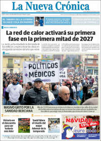 Portada de La Nueva Crónica (España)