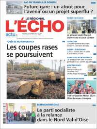 Portada de L'Echo de la Haute-Vienne (Francia)
