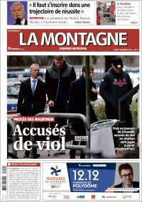 Portada de La Montagne (Francia)