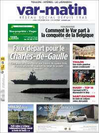 Portada de Var-Matin (Francia)