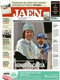 Portada de Diario Jaén (España)