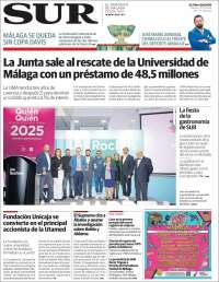 Portada de Diario el Sur (España)