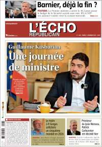 Portada de L'Echo Républicain (France)