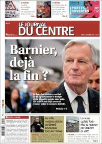 Portada de Le Journal du Centre (France)