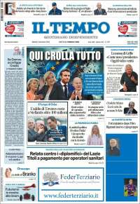 Portada de Il Tempo (Italy)