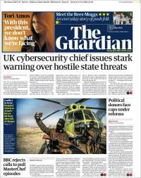 Portada de The Guardian (United Kingdom)