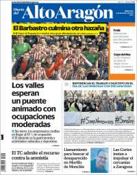 Portada de Diario del AltoAragón (Spain)