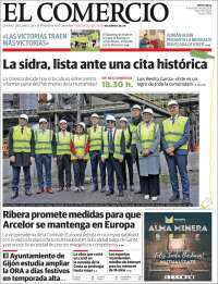 Portada de El Comercio - Gijón (Spain)