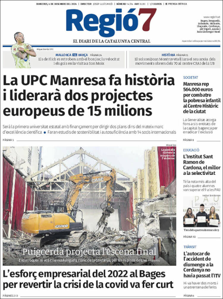 Portada de Regio7 (España)
