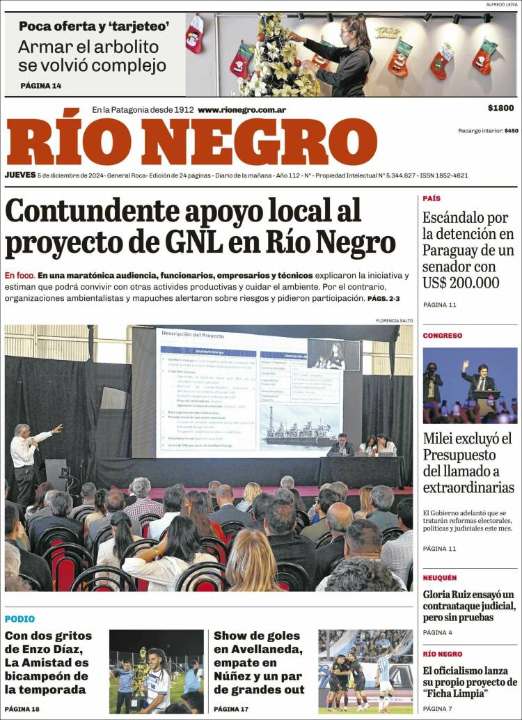 Portada de Rio Negro (Argentina)