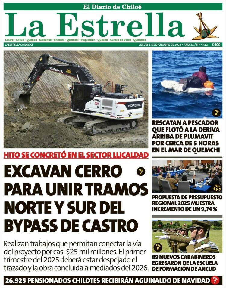 Portada de Estrella de Chiloé (Chile)