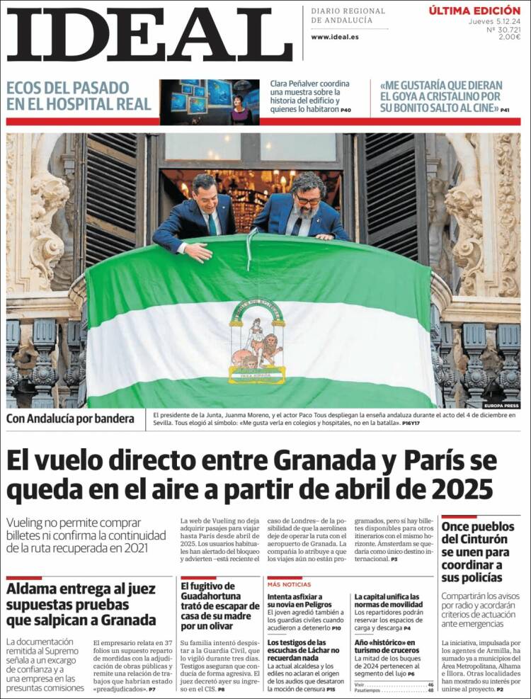 Portada de Ideal (España)