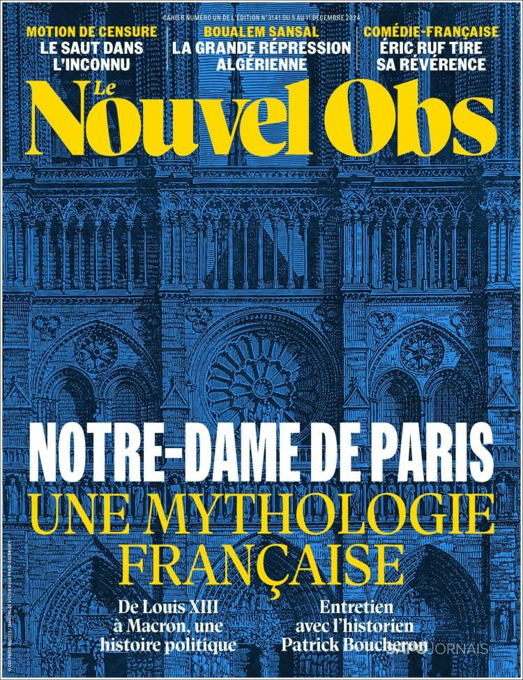 Portada de Le Nouvel Observateur (France)