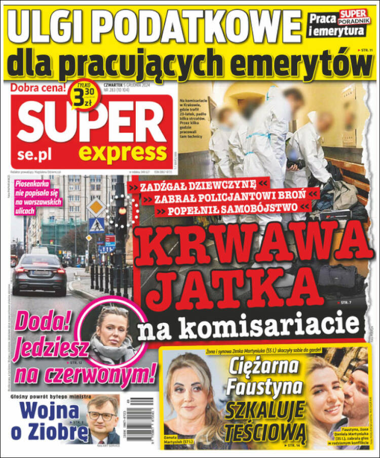 Portada de Super Express (Polonia)