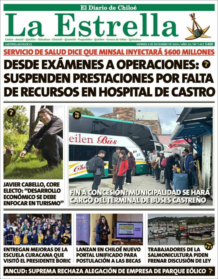 Portada de Estrella de Chiloé (Chile)