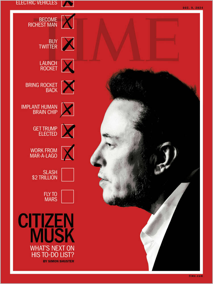 Portada de Time Magazine (USA)