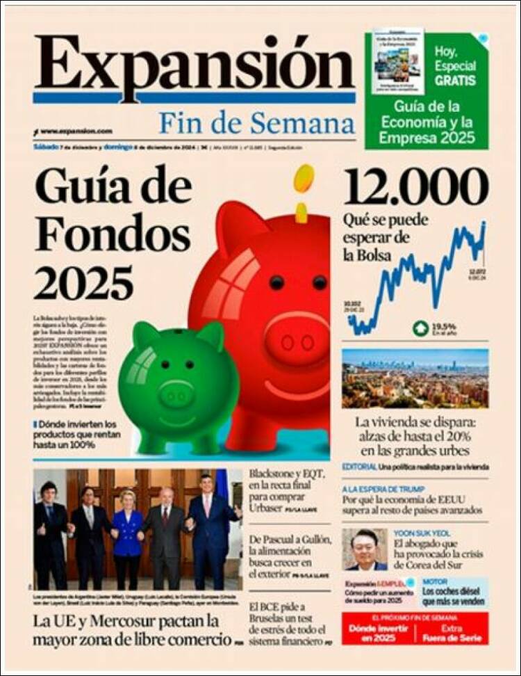 Portada de Expansión (Spain)